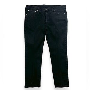LEVI’S 514 Waterless Straight Leg Black Jeans 38 x 29